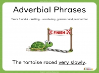 Adverbial Phrases - Years 3 and 4